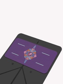 Resim Liforme Mindful Garden Yoga Pad Purple Yoga Pedi 