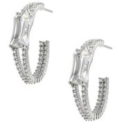 Resim Merano Design 12mm Baget Küpe 