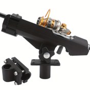 Resim Tekneler, Yatlar ve Kano için Ayarlanabilir Olta Kamışı Tutucu - Taban ya da Koridora Monte Edilir 