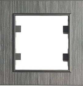 Resim NZM TİCARET Füme 1 Li Çerçeve - Priz Ve Anahtar İçin Uyumlu Çerçeve 