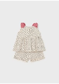 Resim Mayoral Kız Bebek Şort Takım - Mayoral - Krem - 24-ay Krem 