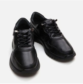 Resim Hotiç Hakiki Deri Siyah Kadın Spor Ayakkabı 01ayh294650a100 Siyah 