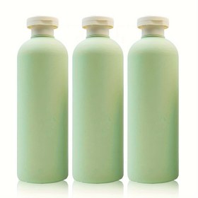 Resim 3 adet 200/260/300/400/500ml Vücut Losyonu Şişesi, Şampuan Banyo Dağıtıcı Şişe 