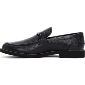 Resim Derimod Erkek Siyah Deri Casual Loafer 25SFD6005FT 
