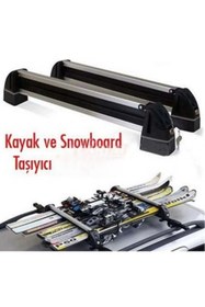 Resim Cartex Kilitli Oto Kayak Snowboard Taşıyıcı 2li 