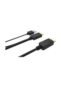Resim Alfais 4413 HDMI To Displayport Çevirici Dönüştürücü Adaptör Monitör Kablosu 2 M 