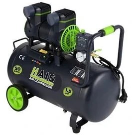 Resim Hais 50 Litre Sessiz Yağsız Hava Kompresörü 1,5 Hp 
