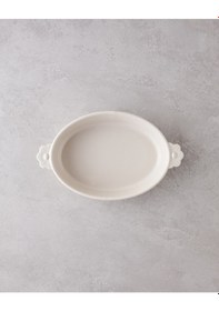 Resim English Home Soft Bloom Stoneware Fırın Kabı 28 Cm Krem Krem 