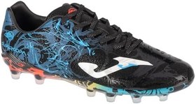 Resim Joma Super Copa 2441 Negro Azul Firm Ground FG Krampon, SUPS2441FG 