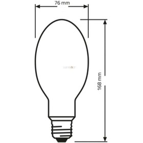 Resim asda Osram 160w Civa Buharlı Ampul 