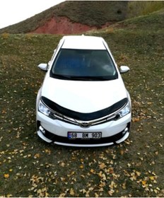 Resim Toyata Corolla Uyumlu 2013 Sonrası Kaput Rüzgarlığı Parlak Siyah 