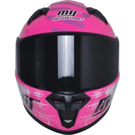 Resim Mts M-201 Full Face Motosiklet Çocuk Kaskı M1 Pink 