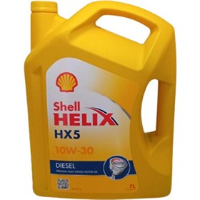 Resim Shell Helix Hx5 Dizel 10W-30 Motor Yağı 7 Litre (Üretim Yılı: 2023) 