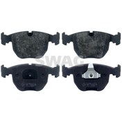 Resim SWAG 20916345 Ön Fren Balatası Bmw 5 Serisi E39 520I 525I 530I 00-03 E39 535I 540I 96-03 M5 98-03 7 Serisi E38 74 