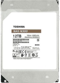 Resim Toshiba HDWG21CUZSVA NAS N300 3.5" 12 TB 7200 RPM 256 MB SATA 3 HDD 
