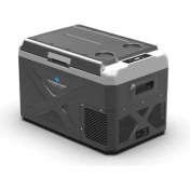 Resim Tecnopoint 30 Litre Tek Kapak Taşınabilir Koyu Gri Araç Buzdolabı 12V/24V 