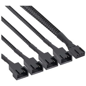 Resim 4 Pin PWM Fan Kontrol Kablosu 4p Dişi 3+3+3+4p Çoklayıcı PWM Kablo 