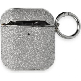 Resim Vintessy Airpods 2 (2.nesil) Spell Simli Kılıf - Gümüş 