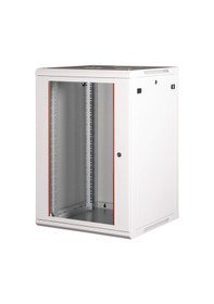 Resim Lande - 18u 19" Duvar Tipi Rack Kabinet Genişlik: 600 Mm Derinlik: 600 Mm Açık Gri 