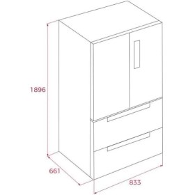 Resim Teka Rfd 77825 Ss Eu Solo Buzdolabı 