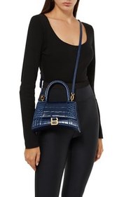 Resim Balenciaga Saat Camı Küçük Omuz Çantası - One Size 