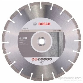 Resim Bosch - Standard Seri Beton İçin Elmas Kesme Diski - 300 X 22,23 X 3,1 X 10 Mm 