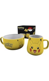 Resim Aby Style Abystyle - Pokemon - Breakfast Set Mug + Bowl - Pikachu - Kahvaltı Seti -BS0003 