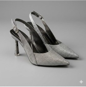 Resim Kindep Park Moda Burnu Kapalı Kadın Abiye Ayakkabı Platin 