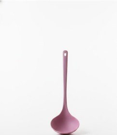 Resim Mutser Modern Pembe kepçe Çizmez ergonomik ve bulaşık makinesinde yıkanabilir Şık sofra ve mutfaklar için 