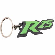 Resim GOGOPREMİUM Anahtarlık Silikon R-25 1.sınıf(siyah-yeşil) 