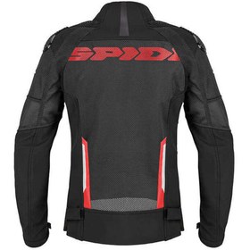 Resim Spidi RACE WARRIOR 2 NET LADY YAZLIK CEKET SİYAH KIRMIZI 