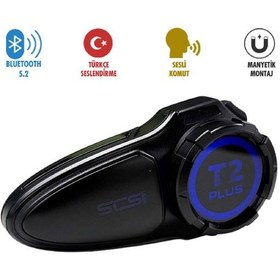 Resim Scs T2 Plus Bluetooth Ve Intercom 