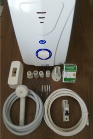 Resim Simetra Premium Elektrikli Şofben 6mt Kablolu Tam Takım 