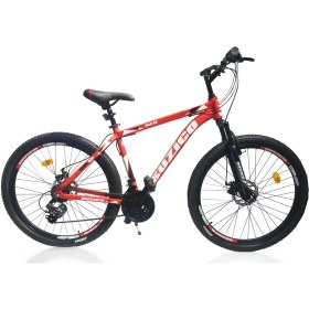 Resim Suzico Dakar 26 Jant 24 Vites 18" Kadro Mekanik Disk Fren Dağ Bisikleti 