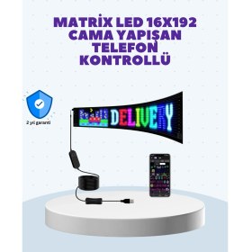 Resim MCM Group Kurulumu Kolay Renkli LED Yazı Paneli USB Girişli Esnek Yapılı Dijital Reklam Tabelası 