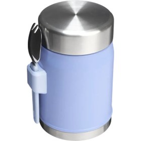 Resim Stanley Classic Legendary Kaşıklı Yemek Termosu | 0.4L Eflatun 