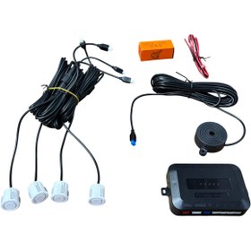 Resim Carub Park Sensörü Ses İkazlı Buzer'li 18.5mm Beyaz BR 001 59 05 