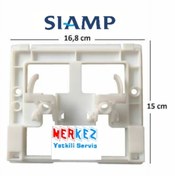 Resim Genel Markalar Siamp Gömme Rezervuar Buton Verso 80 Çerçevesi Iç Takım Basma Düğme Çerçeve 