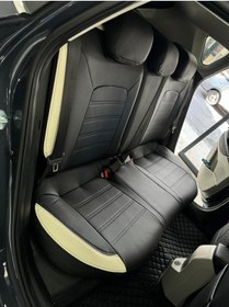 Resim Hyundai Bayon 2021-2025 Arası Arka Sırt 2 Parça - Oto Koltuk Kılıfı 