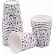 Resim Karton Bardak 50 Li̇ 7 Oz 60 