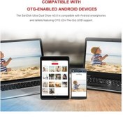 Resim Motion003 Sandisk Ultra Dual Drive 32gb - Hızlı Transfer, Otg, Android & Pc Uyumlu, Küçükboyutlu Tasarım 