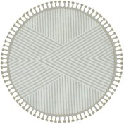 Resim MarkaEv Stella Line Yuvarlak Halı - 120x120 cm 