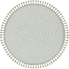Resim MarkaEv Stella Line Yuvarlak Halı - 120x120 cm 