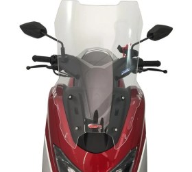 Resim GP Kompozit Yamaha NMAX 125 / 155 2015-2020 Uyumlu Ön Cam Şeffaf 59 cm 