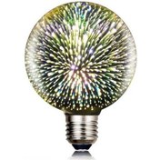 Resim Pazly 3d Led Dekoratif Ampul, Renkli Işık, E27 Duylu, 4.5w, 50.000 Saat Ömürlü 