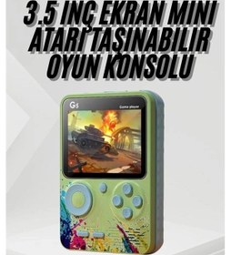 Resim Ceylan Adam Game Box Oyun Konsolu 500 Retro Oyunlu Mini Taşınabilir 3 İnç 