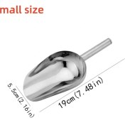 Resim Dashanshop Büyük Boy Paslanmaz Çelik Çok Amaçlı Servis Kaşığı Ve Kürek 