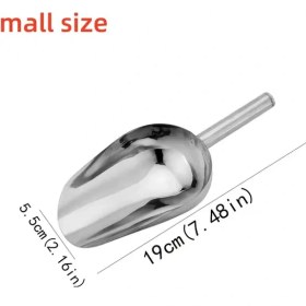 Resim Dashanshop Büyük Boy Paslanmaz Çelik Çok Amaçlı Servis Kaşığı Ve Kürek 