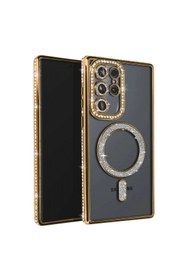 Resim artlab Art Galaxy S25 Ultra Kılıf Joke Simli Magneticsafe Kılıf - Gold Lab 