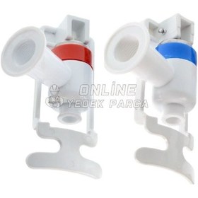 Resim Dijitsu Uyumlu 15Lm-15Lk Su Sebili Sıcak/Soğuk Musluk Seti - 437605584 